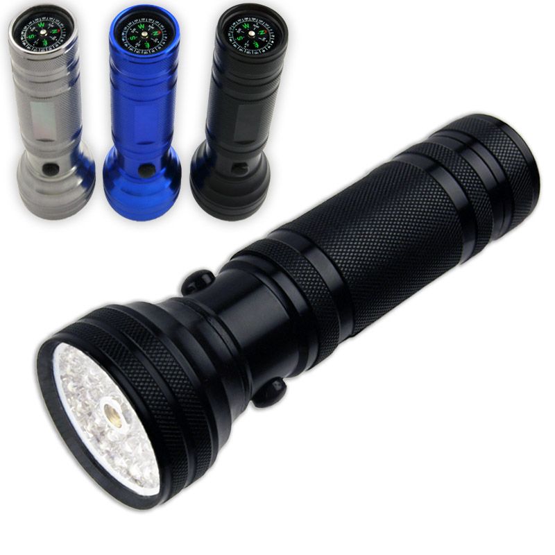 in 1 30 LED UV Flashlight White & Green LED Laser  