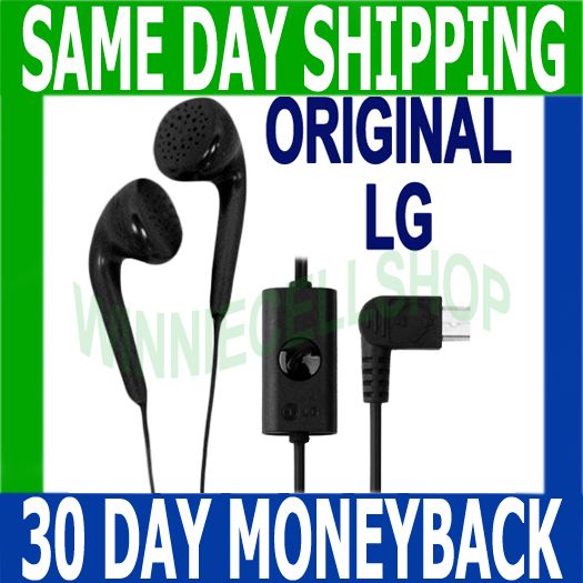 OEM Stereo Handsfree Headset Earbud for LG XENON GR500  