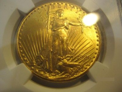 1926 $20 Double Eagle NGC MS 63 Walking Liberty 22Kt. Gold Coin  