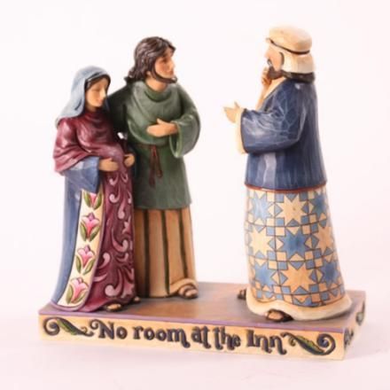 Jim Shore No Room At The Inn Mary & Joseph #4017644  