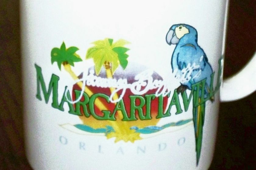 10 fl. oz. Jimmy Buffetts MARGARITAVILLE MUG Orlando   Ceramic  