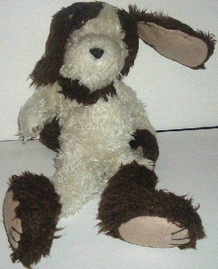 BOYDS Bears Plush jointed Big DOG brown trim 16  