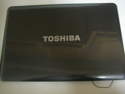 TOSHIBA SATELLITE L505 15 LCD BACK COVER V000180130 w/ Webcam  