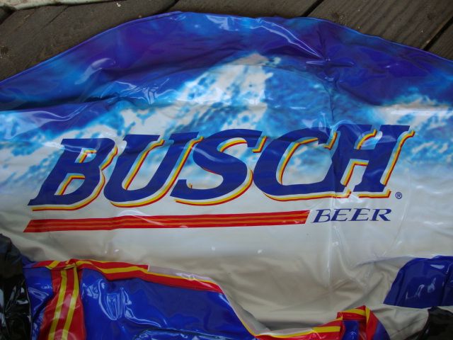 Inflatable Chair, Busch/Nascar Design  