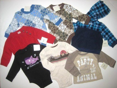   mo Clothes LOT Shirt Sweater Hoodie Bodysuit OLD NAVY Free Ship  