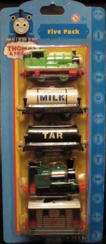 ERTL Thomas & Friends FIVE PACK INCL PETER SAM PERCY  