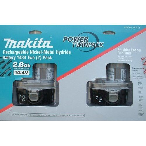 MAKITA 194157 8 1434 14.4 V NiMH POD BATTERY 2 PACK NEW  