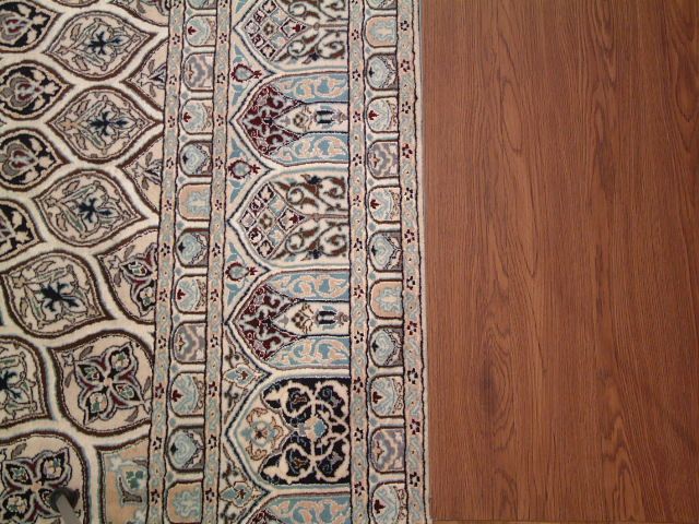 Nain Persian rug; All Persian Rugs are genuine handmade. Also, every 