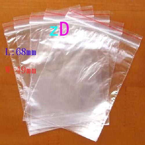 X3204 450 Ziplock Zipper Lock Reclose plastic Poly bag  