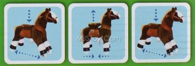 NIB Ride On Pony horse Talking Riding Galloping Horse Cycle GIDDY UP 