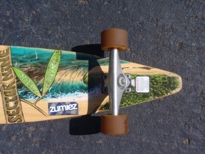 Pre Owned Sector 9 Pipeline Bamboo Longboard Skateboard  