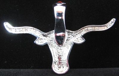 TEXAS LONGHORN WESTERN COWGIRL PENDANT SLIDER NEW  