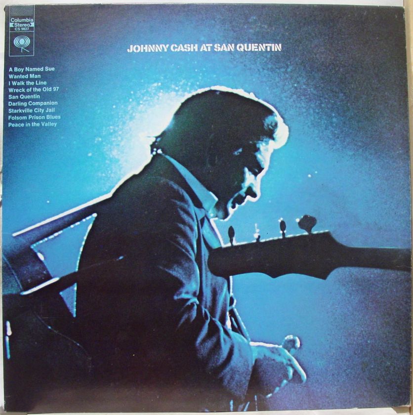 johnny cash at san quentin label columbia records format 33 rpm 12 lp 