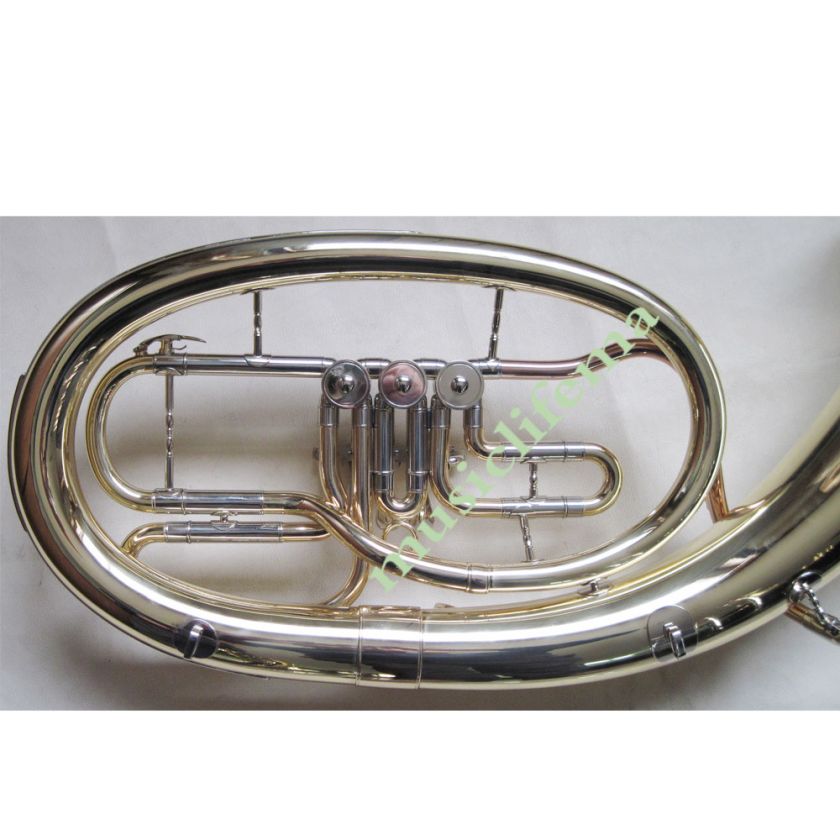 new professional advanced Bb Baritone horn yellow brass  