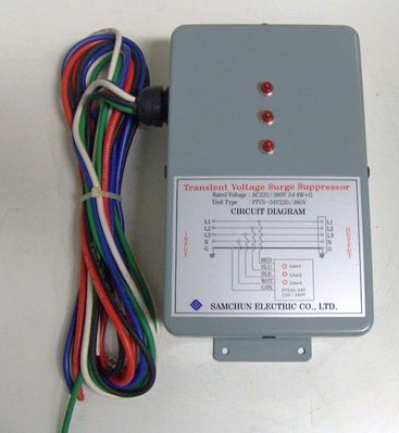 TRANSIENT VOLTAGE SURGE SUPPRESSOR 3 PY 220V/380  