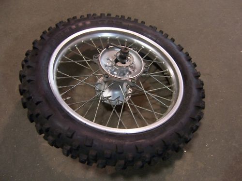 1999 YAMAHA TTR250 TTR 250 REAR WHEEL RIM & TIRE  