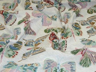 Designer Fabric Butterfly Tapestry Curtain Upholstery  