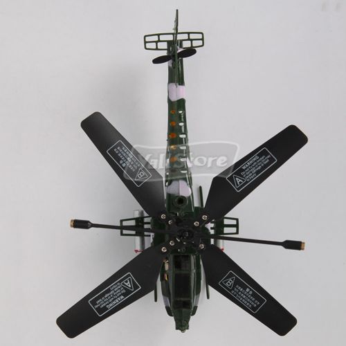   Channel Remote Control Helicopter 2.5CH RC Apachean 608 Green Heli Toy