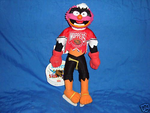 Mcdonalds Muppets NHL hockey Player Animal vintage 1995  