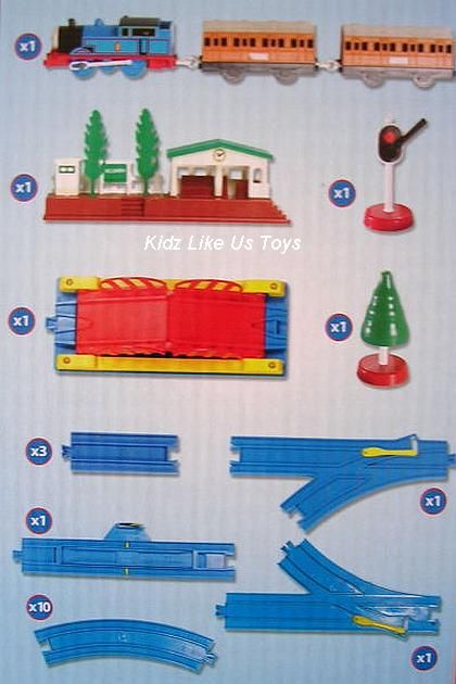 Thomas the Tank   MEDIUM TRAIN SET (Tomy)  