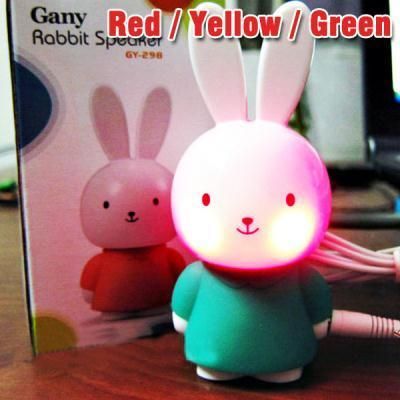 Lovely Q Rabbit Speaker USB Portable Mini Speaker A004  