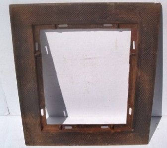 VICTORIAN REGISTER / HEAT GRATE TRIM PLATE / FRAME  